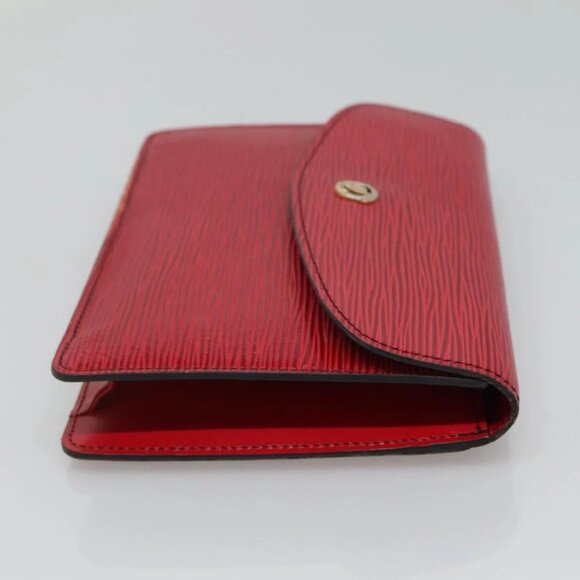 LOUIS VUITTON Epi Montagne 20 Clutch Bag Red LV - Picture 3 of 16